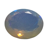 11.5x14mm Huge Ethiopian Opal, Oval Faceted Fancy Cut For Ring, 4.65 Cts-PKSG22