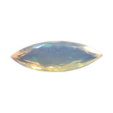 11-13mm Tourmaline Plain Pear Bezel Connectors, 5 Pc Multi Tourmaline Single