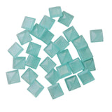 12.5mm Aqua Chalcedony Princess Cut,Stone (5Pcs To 10Pcs) - PDG147