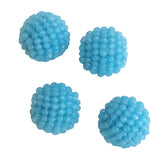 19mm Blue Glass Beads Round Balls, 2 Pcs Matched Pair Earrings, Fancy Blue Beads