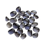 8-10mm Iolite Cabochons, Natural Plain Free Form Shape Iolite Flat Back Cabochon
