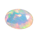 3x4mm Huge Ethiopian Opal, Oval Faceted Opal, Fancy Cut Stone For Ring, 0.30CTW