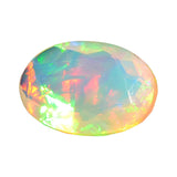 4x5mm Huge Ethiopian Opal, Oval Faceted Fancy Cut For Ring/Jewelry, 0.20 CTW