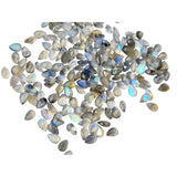 6x4mm-7x5mm Labradorite Pear Cut, RARE Labradorite Cut Stone Pear Shape Faceted