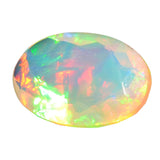 5x7mm Ethiopian Opal Oval Cut Stone, Faceted Opal, Oval Gemstone, 0.45CTW