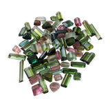 4-12mm Multi Tourmaline Baguette Cut Stone, Sparkling Multi Tourmaline Faceted