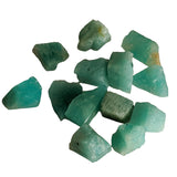 8-10 mm Amazonite Rough Stones, Raw Loose Amazonite Gemstones, Undrilled
