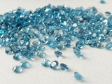 3mm Swiss Blue Topaz Round Cut Stones, Loose Original Natural Swiss Blue Solitaire Shape Topaz For Jewelry (1 Ct To 5 Ct) - KS53Z