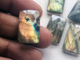 13x22mm Labradorite Rectangle Lot, Labradorite Both Side Faceted Stone