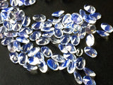 6x9mm Fire Opalite Oval Cut Stones, Opalite Gem Stone Loose Faceted Fire Opalite