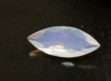 7.4x17.5mm Huge Ethiopian Opal Cut Stone, Marquise Faceted Fancy Cut, 2.15 Cts