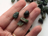 5-10mm Emerald Rough, Green Emerald Rough Stones, Rough Raw Loose Emerald Gemstones (5 Pcs T0 10 Pcs) - PGP884Z