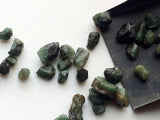 5-10mm Emerald Rough, Green Emerald Rough Stones, Rough Raw Loose Emerald Gemstones (5 Pcs T0 10 Pcs) - PGP884Z