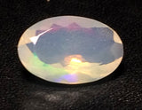 9x12.5mm Huge Ethiopian Opal, Oval Faceted Opal, Fancy Cut Stone For Ring, 2 cts