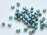 3-4mm Blue Natural Raw Rough Uncut Loose Blue Diamond for Jewelry (1-5Pc)