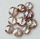 Pink Rose Cut Diamond, RARE 2mm Natural Beautiful Faceted 1 Pc Loose Rose Cut Diamond Cabochon For Jewelry - PPD8Z