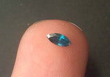 0.19 Cts Clear Blue Diamond Marquise Cut, 5x2.5mm Sparkling Blue Faceted Marquise Diamonds for Jewelry - PDD766
