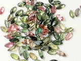 3x6mm Multi Tourmaline Marquise Shape Cut Stones, Loose Natural Multi Tourmaline