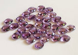 8-8.5mm Amethyst Cabochon, Natural Cushion Cut Check board Both Side Faceted