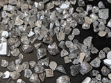 3-5mm Salt And Pepper Rough Diamond Chips, Loose Raw Uncut Diamond Chips / Slices For Jewelry (1Ct To 5Ct) - PDD982