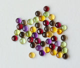 3mm Amethyst, Garnet, Peridot, Smoky Quartz, Citrine Cabochons Tiny Calibrated