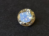 3mm Champagne Brown Round Faceted Champagne Solitaire Diamond For Ring-PDD852