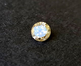 3mm Champagne Brown Round Faceted Champagne Solitaire Diamond For Ring-PDD852