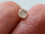3.4mm White 0.15 Ct White Solitaire Faceted Round Diamond for Pendant-PDD846