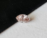 3.5x2.5mm Light Pink 0.11 Cts Rare Clear Marquise Diamond for Jewelry-PDD848