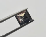 6x5 mm Salt And Pepper Diamond Rectangle Cut, Conflict Free Natural Diamond