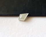 5x2.8mm White Kite Cut Diamond, 0.2 Cts Natural White Fancy Kite Shape Diamond Flat Back Diamond Cabochon for Ring -PDD795