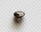3.1mm Cognac Round Brilliant Cut 0.15Cts Solitaire Diamond For Ring-PDD853