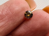 3.1mm Cognac Round Brilliant Cut 0.15Cts Solitaire Diamond For Ring-PDD853