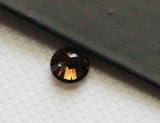 3.1mm Cognac Round Brilliant Cut 0.15Cts Solitaire Diamond For Ring-PDD853