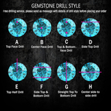 14x11.5mm Blue Rough Raw Sapphire Slice Gemstone, Loose Raw Blue Sapphire for Pendant / Jewelry, 1 Pc - PDG362