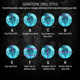 10-14mm Blue Rough Raw Sapphire Gemstone, Loose Raw Blue Sapphire Stones Jewelry, 3 Pcs - PDG351