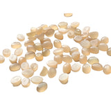 4x6mm Peach Moonstone Plain Oval Cabochon, Oval Plain Calibrated Flat Back Peach Moonstone For Jewelry (10 Pcs To 20 Pcs) - BGPA477Z