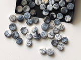 Dendrite Opal Cabochons, Natural Loose Dendrite Opal Plain Smooth Round