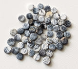 Dendrite Opal Cabochons, Natural Loose Dendrite Opal Plain Smooth Round
