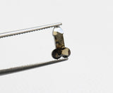 Salt And Pepper Penis Cut Polished Fancy Dick Diamond For Jewelry 5x3mm-PDD859