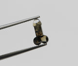 Salt And Pepper Penis Cut Polished Fancy Dick Diamond For Jewelry 5x3mm-PDD859