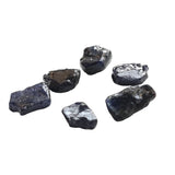 10-14mm Blue Rough Raw Sapphire Gemstone, Loose Raw Blue Sapphire Stones Jewelry, 3 Pcs - PDG351