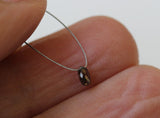 3.3x2.2mm Natural Brown Tear Drop Bead Drilled Diamond Drop For Pendant-PPKJ168