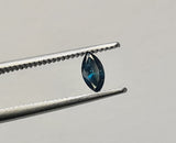 Blue 5.9x3.2mm Sparkling Blue Faceted Marquise Diamond For Engagement & Wedding Ring, Gifts For Her - PDD753