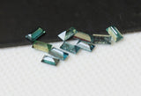 Blue Baguette Diamond, Rare 4x2mm Baguette Cut Diamond, MELEE Diamond for Jewelry / Ring (1Pc-2Pcs) - PDD790