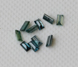 Rare 1.5x2mm Blue Baguette Cut Diamond, Baguette MELEE Diamond for Jewelry / Ring (1 Pc To 2 Pcs) - PDD958
