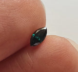 Blue Diamond Marquise Cut, 4.4x2.5mm Sparkling Blue Faceted Marquise Diamond For Engagement Ring & Wedding Ring, Gifts For Her - PDD797