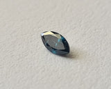 Blue 5.9x3.2mm Sparkling Blue Faceted Marquise Diamond For Engagement & Wedding Ring, Gifts For Her - PDD753
