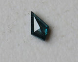 Blue 0.15 Cts Kite Shape Flat Back Diamond Cabochon For Engagement & Wedding Ring Gifts For Her, 4.8x2.8mm - PDD752