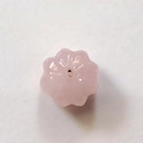 10mm Morganite Melon Beads, 1 Pc Pink Natural Aquamarine Carved Melon Beads for Jewelry - PPH32